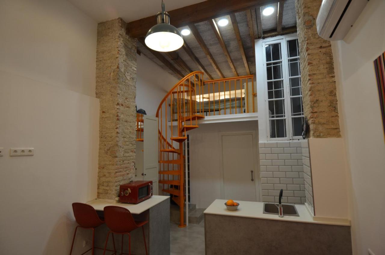 شقة Loft Con Encanto En Pleno Centro De مالقة المظهر الخارجي الصورة